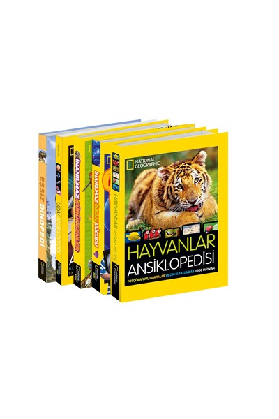 National Geographic Kids Dev Ansiklopedi Seti (5 Kitap)