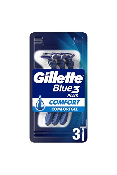 Gillette Blue III Plus Comfort, aparat de ras, 3 buc