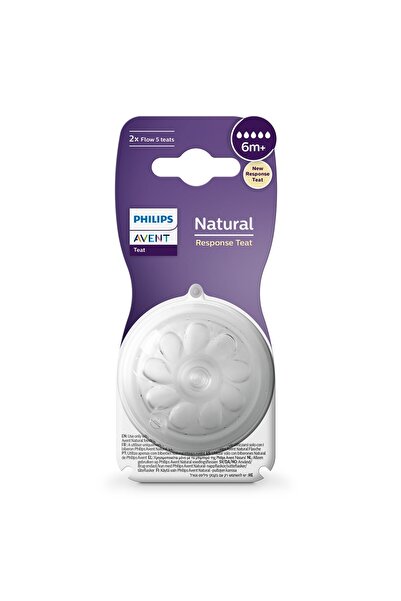 Philips SCY965/02 Avent, tetina, απόκριση, 6 luni+, debit rapid, 2 buc