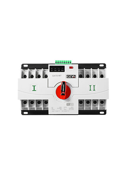 GEYA GATS-W7 - Comutator automat de transfer ATS 4P 63A AC 400V pentru comuta...