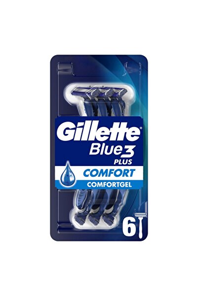 Gillette Blue III Plus Comfort, aparat de ras, 6 buc