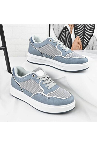 Tmall Men's sports shoes, made of -leather, B4071, Light blue