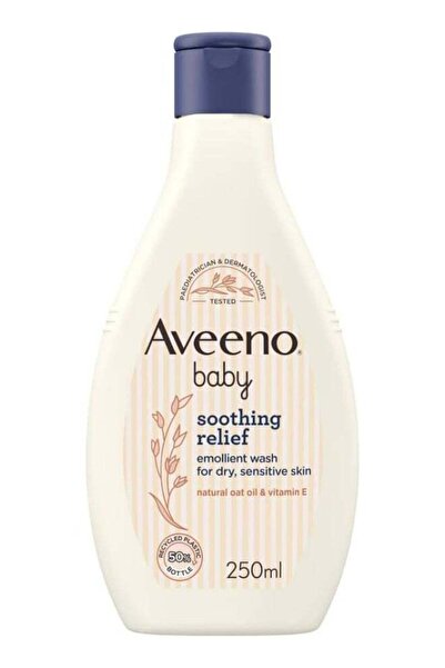 AVEENO Soothing Relief Emollient Wash, 250ml