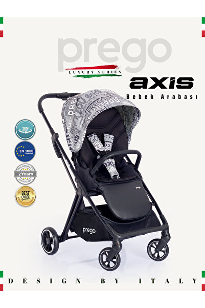 Prego Axis 360 Derece Dönebilen Oturma Üniteli Çift Yönlü Bebek Arabası
