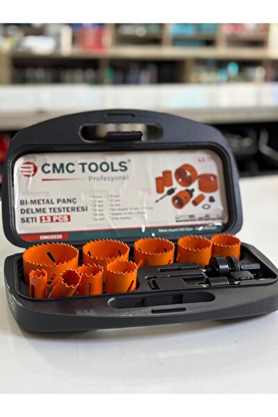 CMC Tools 13PCS Bİ-METAL PANÇ DELME TESTERESİ SETİ