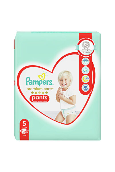 Pampers Premium Care Pants, scutece chilotel, 12-17 kg, marime 5, Value Pack,...