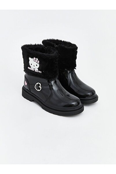 LC Waikiki LCW STEPS Hello Kitty Baskılı İçi Kürklü Kız Çocuk Bot
