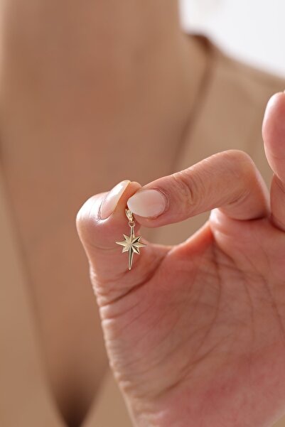 YAVUZ KUYUMCULUK 14 Ayar Altın Kuzey Yıldızı Kolye Ucu