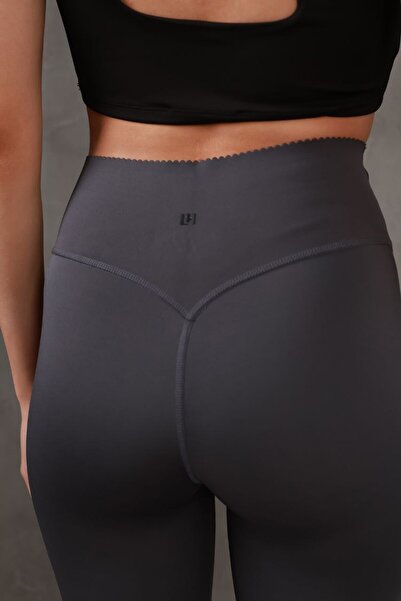 GLAM AURA Women's Black High Waist V Cut Shaping / Sculpting Push up Sports L...