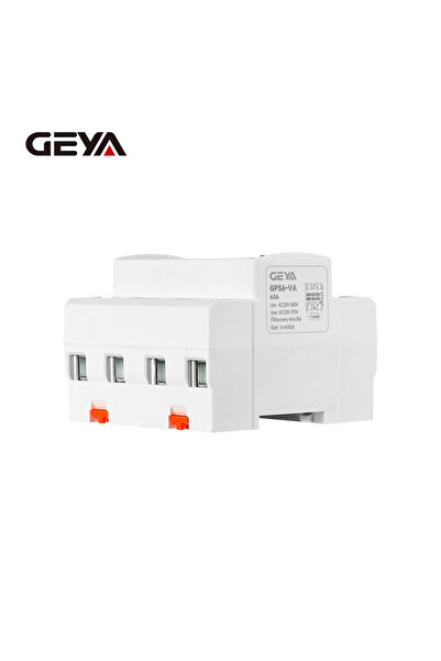 GEYA GPS6-N6VA2 63A 4P – Releu de protecție trifazat la supratensiune și subtensiune, AC 230V