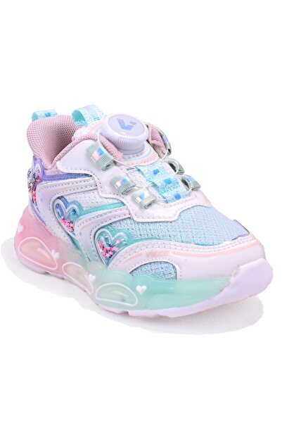 Vicco Benetti 346P26Y155 White Daily Orthopedic Lighted Girls' Sports Shoes