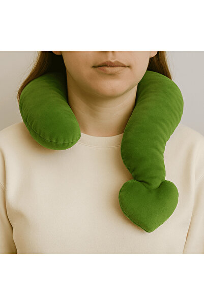 My Home Soft neck Cushion in the shape of a question mark