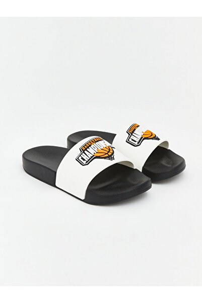 LC Waikiki Lcw Steps Basketball Printed Boys Slipper