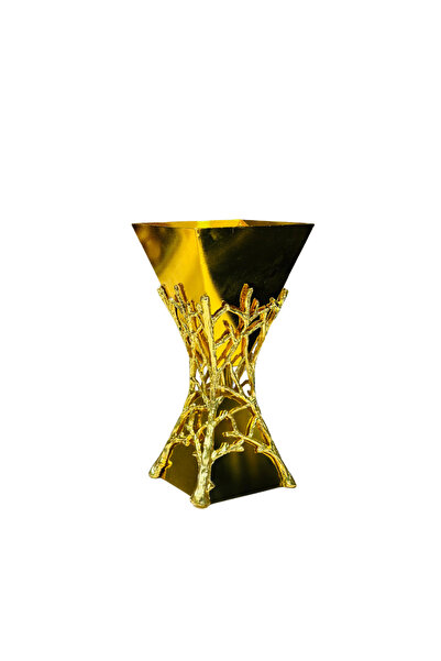 NAJM AL OUD Luxury Golden Bakhoor Burner – Decorative Arabic Incense Holder f...