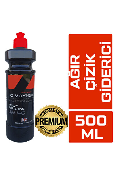 Jo Moyner Heavy Cut Compound Ağır Çizik Giderici Kalın Pasta 500ml Premium Ka...