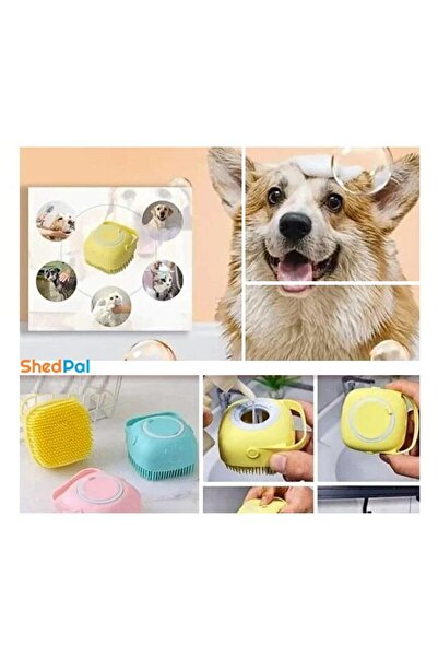 SHEDPAL Shed Pal Cat and Dog Washing Bag with Shampoo Container