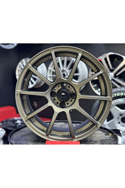 gzm 17" 4X100 ASSETTO GARA JANT TAKIMI MAT BRONZ -4ADET-