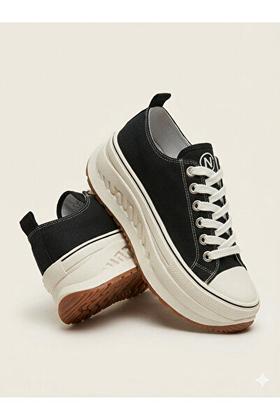 Lufian Kalın Taban Bağcıklı Sneaker 121230092