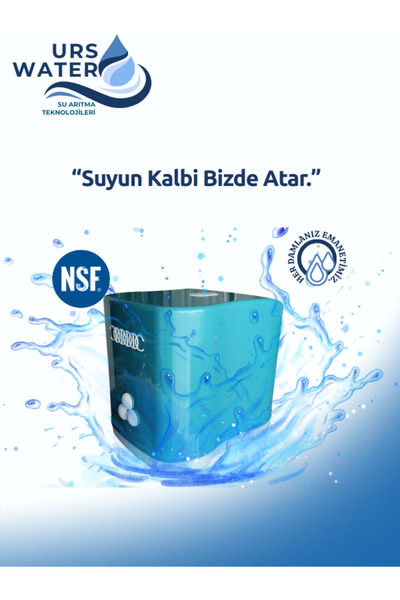 5 AŞAMALI OZMOZ POMPASIZ SU ARITMA CİHAZI