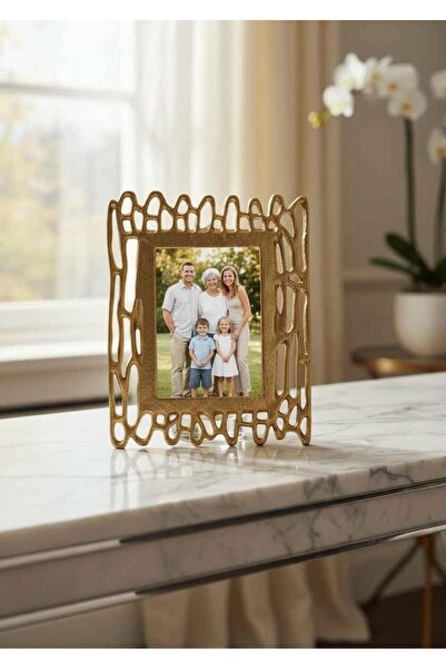 ROSSEV Antikvitetni okvir od brušenog zlata, aksesoar za dnevnu sobu