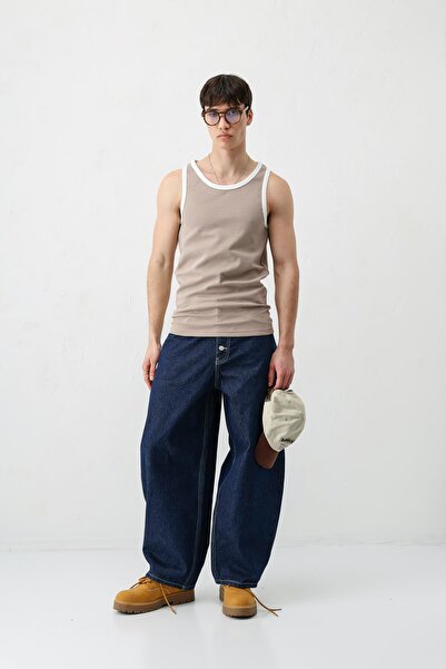 VAMOSCLO Oversized Askari T-Shirt Mink