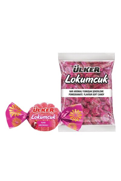 Ülker Lokumcuk Nar Aromalı Yumuşak Şeker 1 kg