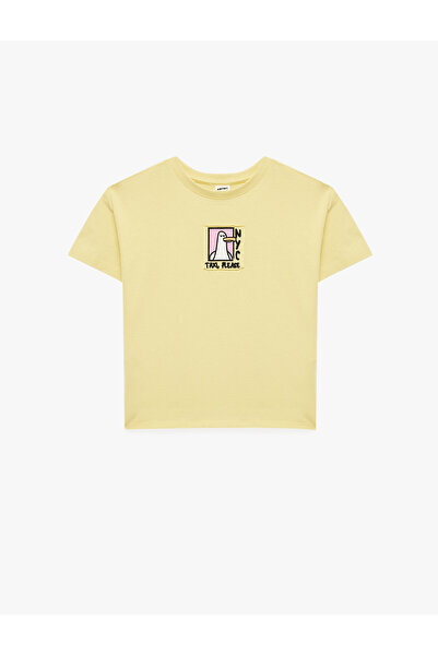 Koton Yellow Babyboy Cotton T-Shirt