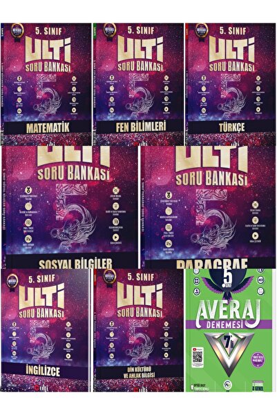Ulti Yayınları 5. Sınıf Tüm Dersler (MAT-FEN-TÜRKÇE-SOS-DİN-İNG-PARAGRAF) Sor...