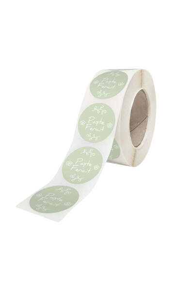 Papette Rola 500 Stickere/Etichete autoadezive Model Paște Mini Bunny Bloom 3...