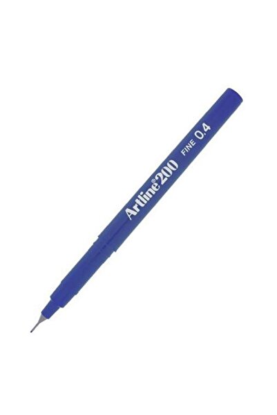 artline قلم تحديد دقيق 0.4 مم أزرق ملكي غامق (12 قطعة)