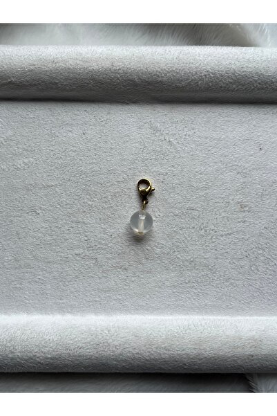 Pel Design 8 mm Selenite Stone Removable Charm Handmade Compatible with Heral...