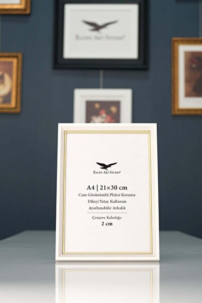 Raven Art Studio Halo A4-21x30cm Ramă pentru documente, fotografii, postere, ...