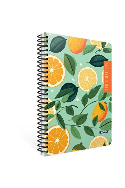 Gıpta Tarif Defteri Spiralli Sert Kapak 20x28 120 Yp