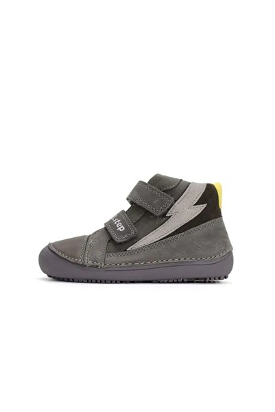 D.D.step Incaltaminte din piele pentru copii, DDstep, Dark Grey, A063-42696AM