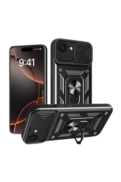 HANPORIUM حافظة تانك متوافقة مع آيفون 17e - غطاء خارجي مدرع للحماية الإضافية ...