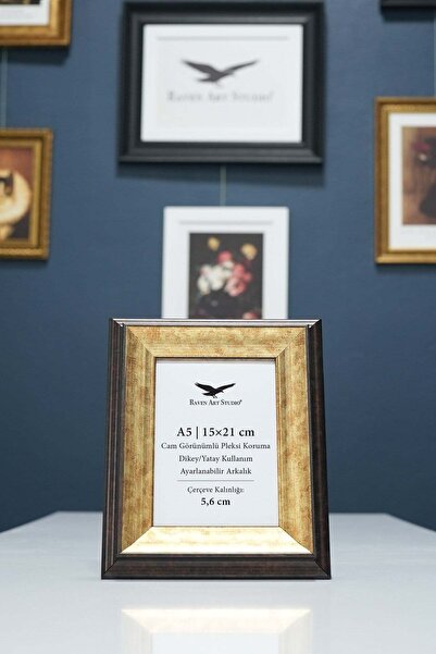 Raven Art Studio Aura A5-15x21cm Aur antic pentru imagini, fotografii, docume...