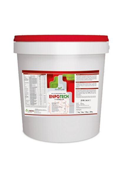 Nova lab ENPOTECH 5-0-20 (2MgO)+ME ORGANOMİNERAL POTASYUM KOVA GÜBRE 20 KG