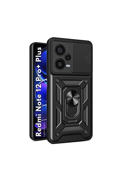 HANPORIUM حافظة تانك متوافقة مع هاتف Redmi Note 12 Pro Plus - غطاء خارجي مدرع...