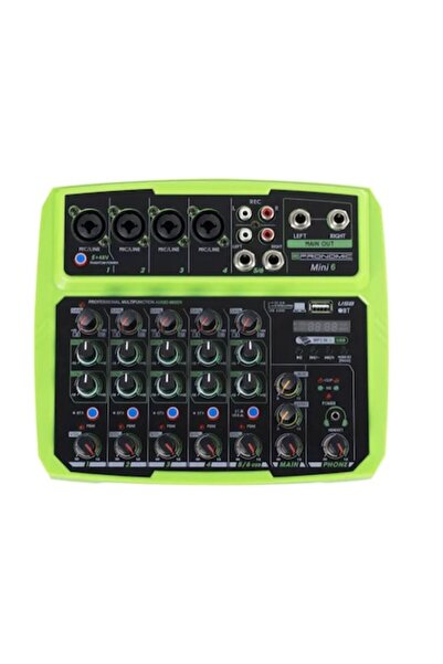Pronomic Mini6 USB Mixer with 6 Channels