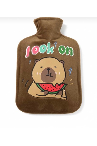 BOXMONİ Capy Bara Peluş Sıcak Su Torması Kapibara 1000Ml
