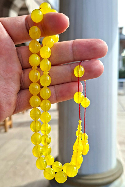 Hanedan Hediyelik Squeeze Amber Prayer Beads, Master Craftsmanship, Original ...