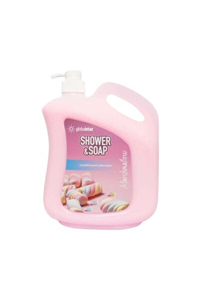 Globalstar صابون وجل استحمام مارشميلو من جلوبال ستار - 4 لترات