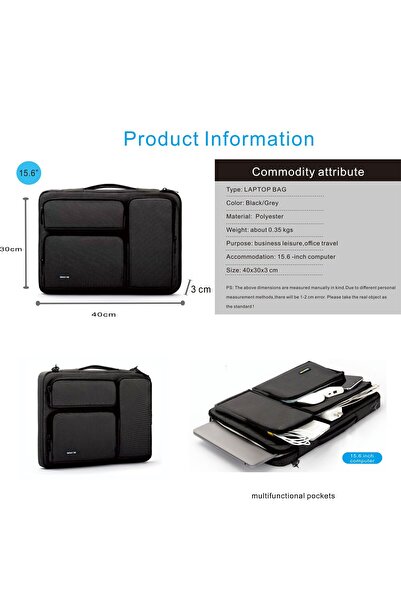 Datazone Laptop Bag DZ-BP300 ( Black )