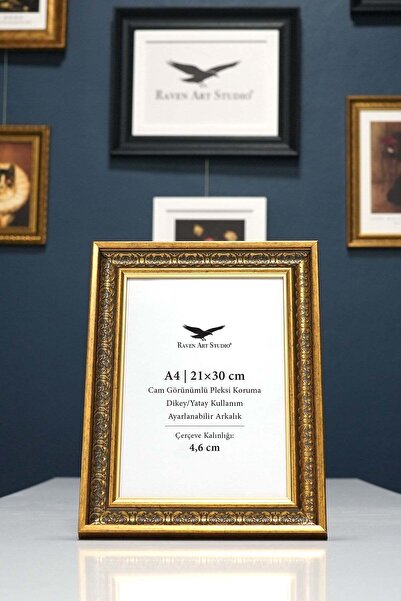Raven Art Studio Regal A4-21x30cm Ramă pentru fotografii, documente, postere,...