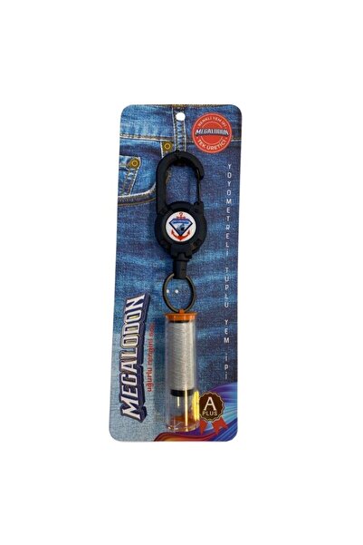 Foçalı Megaladon Çelik Telli Karabinalı Yem İpi