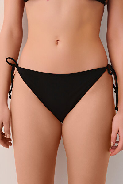 SUWEN Λεπτό πάτο μπικίνι με κορδόνια