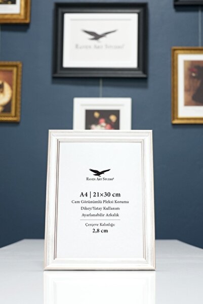 Raven Art Studio Echo A4-21x30cm Alb pentru imagini, fotografii, documente, a...