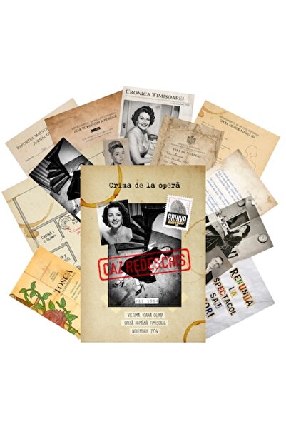 OEM Joc de societate, Arhiva Interzisa, Crima de la opera, joc detectiv