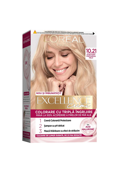 L'Oreal Paris Vopsea de păr permanentă L’Oréal Paris cu amoniac Excellence Cr...