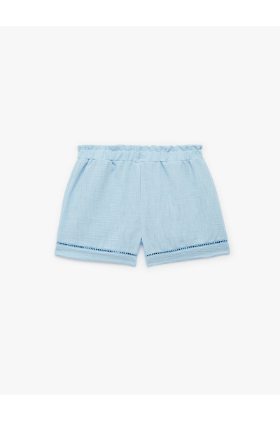 Koton Blue Babygirl Polyester Shorts
